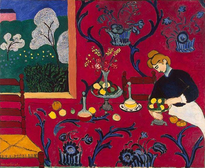 Henri Matisse The Dessert china oil painting image